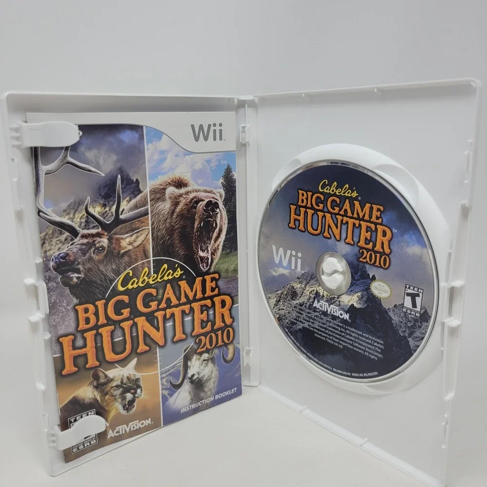 Cabela's Big Game Hunter 2010 for Nintendo Wii Complete‎